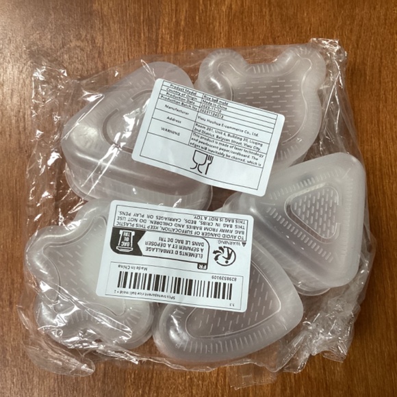 Sushi/Rice Roll Mold Transparent 5 Piece Set + Rice Spoon New - Picture 3 of 5